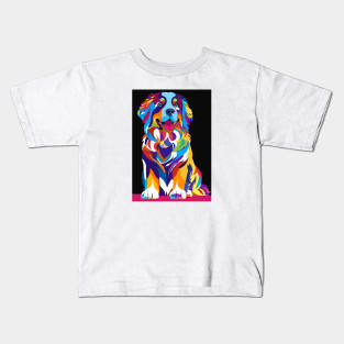 Animals Dog pop art Kids T-Shirt